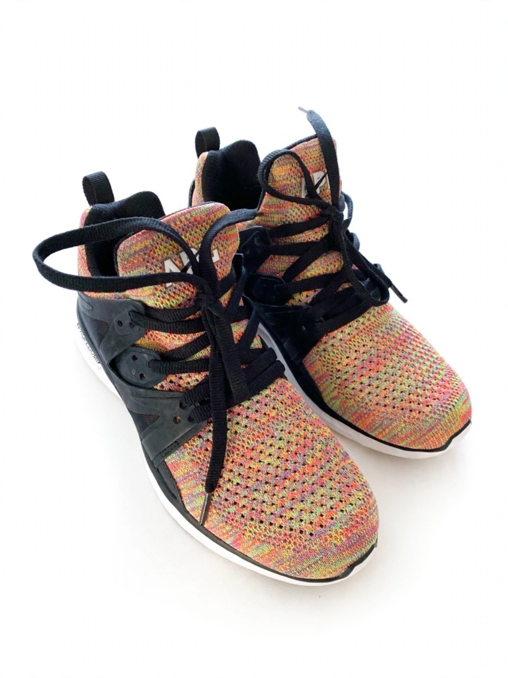 APL Ascend women's training shoes in a vibrant multicolor knit Women's size 7.5